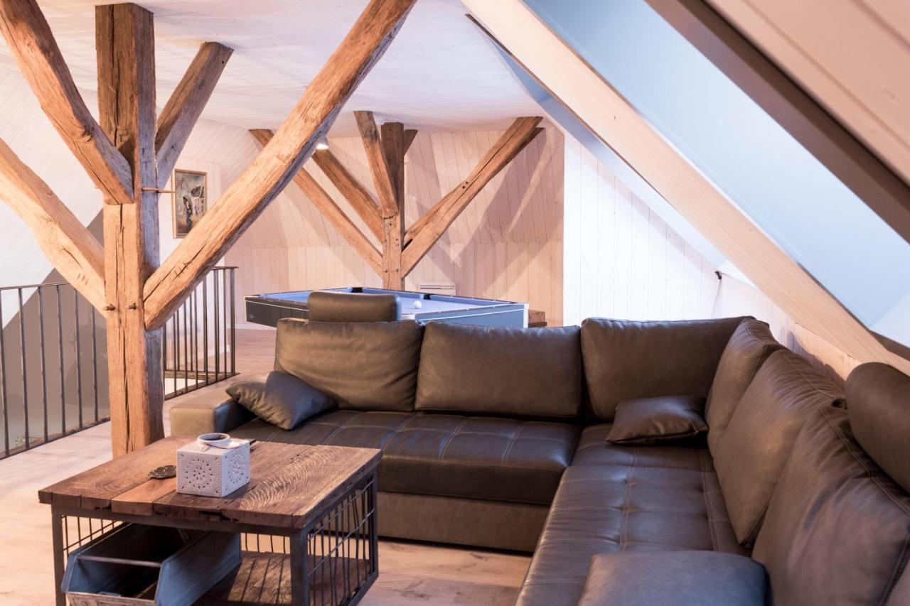 Appartement Style Industriel Avec Terrasse Givet Kültér fotó